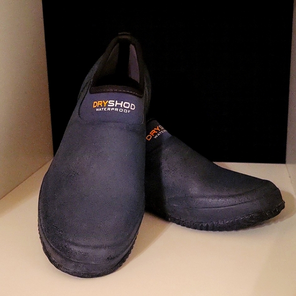 Dryshod Ladies' Beyond-waterproof Sod Buster Garden Shoes / Sz 6 / Dark blue - Picture 4 of 14